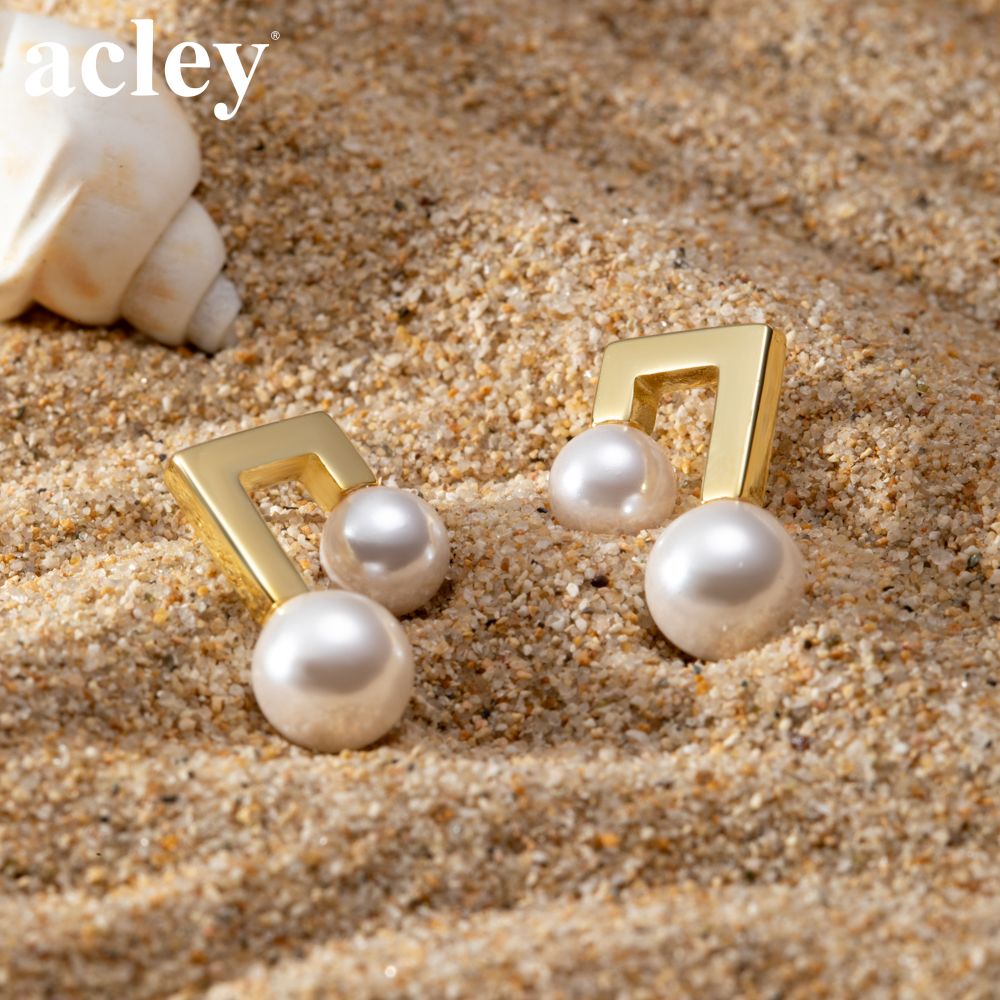 Bông tai Nốt Nhạc – Acley | Bạc S925 + Ngọc trai | YG11074I0Zd - Image 5