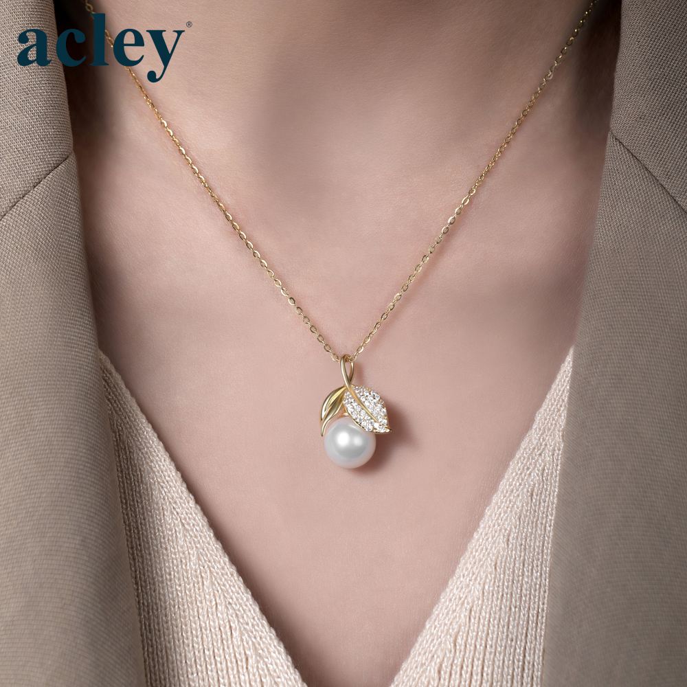 Dây chuyền Hồ Điệp Ngọc Ảnh – Acley | Bạc S925 + Ngọc trai + Đá CZ Zirconia | N65910201 - Image 4